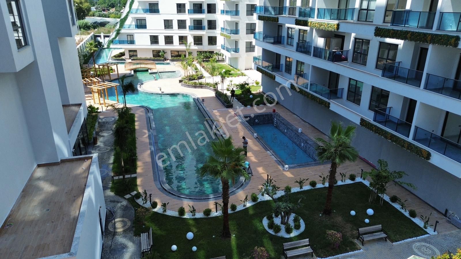 Mahmutlar Mahallesi'nde Ultra Lüks Site İçerisinde 1+1 Kiralık Daireler Green Ocean Sitesi - Görsel 7
