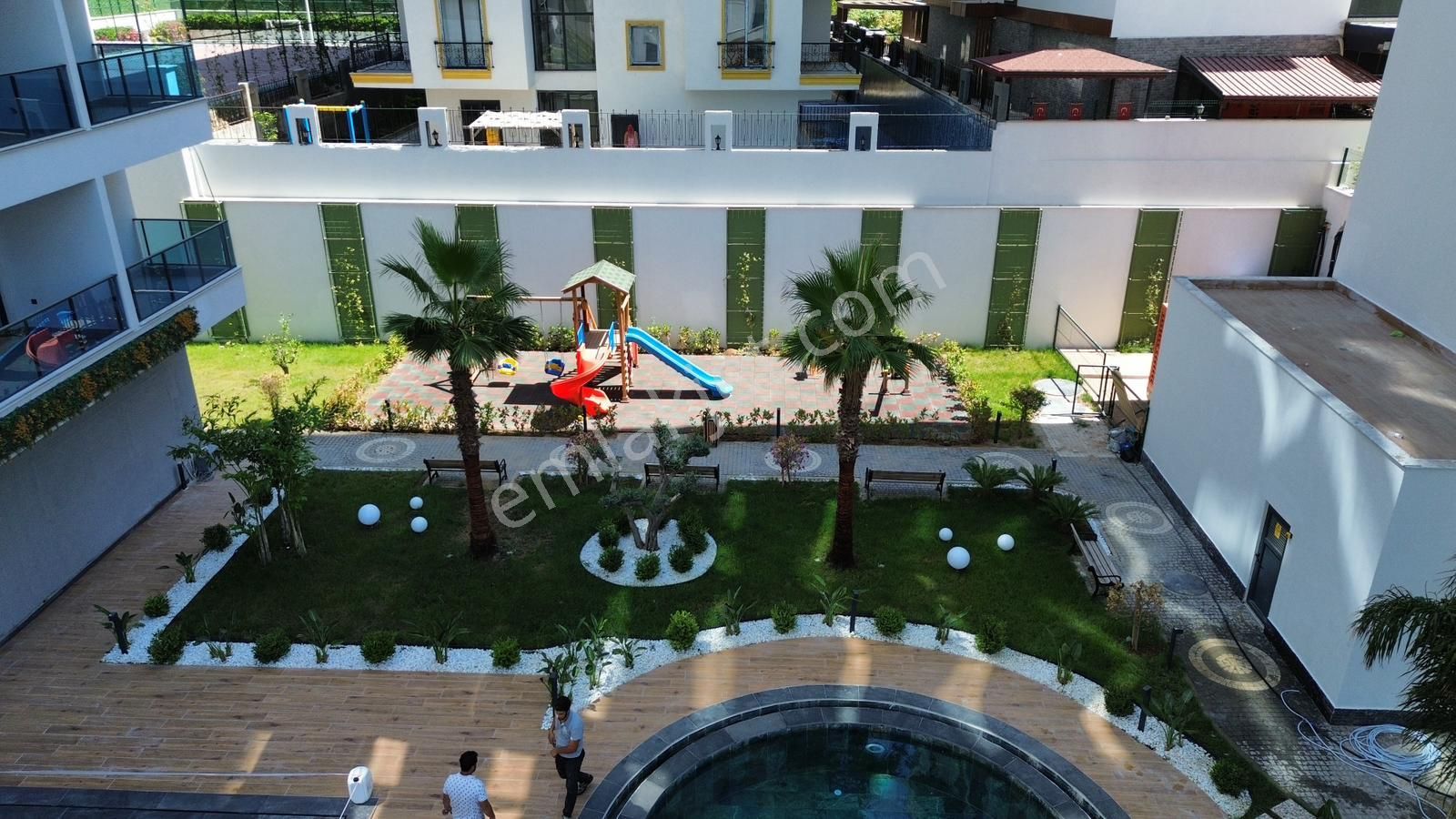 Mahmutlar Mahallesi'nde Ultra Lüks Site İçerisinde 1+1 Kiralık Daireler Green Ocean Sitesi - Görsel 9