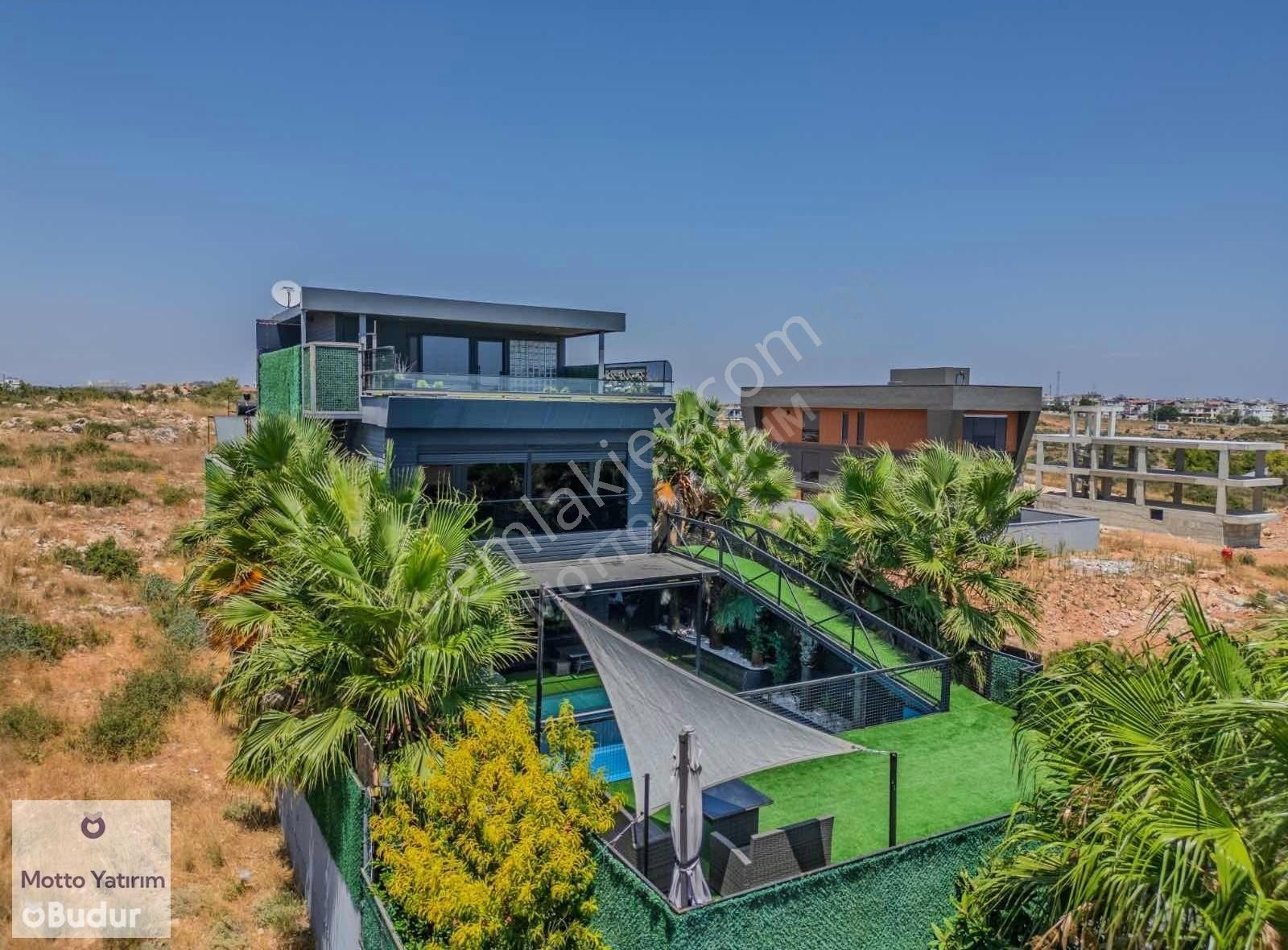 Kemerağzında Ultra Lüks 5+1 Villa - Görsel 9