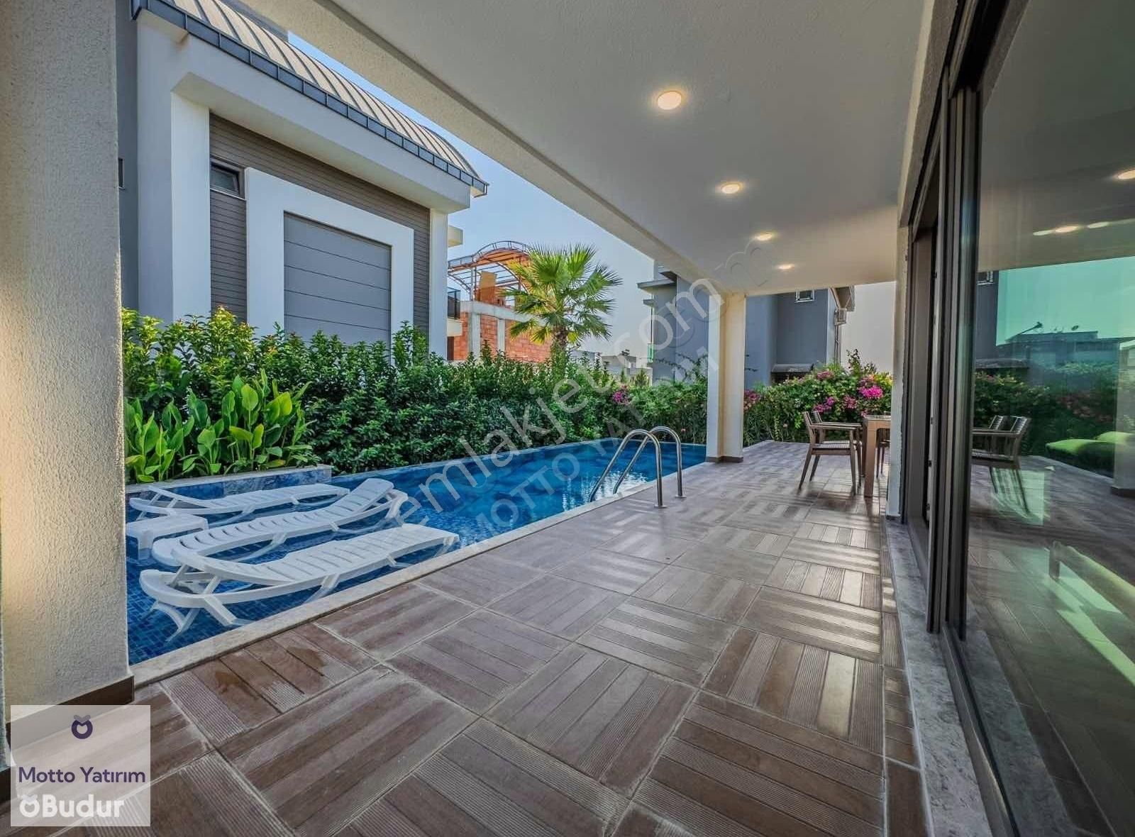 Antalya Kadriyede Jakuzili, Havuzlu Ultra Lüks 4+1 Villa - Görsel 5