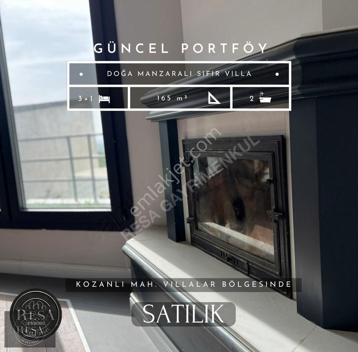 Resa Gayrimenkul'den Kozanlı'da Bahçeli 4+1 Villa