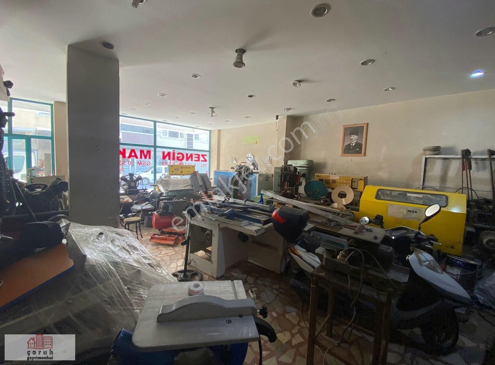 B.evler Soğanlı Mah 60m2 + 30m2 Satılık Bodrumlu Dükkan - Görsel 2