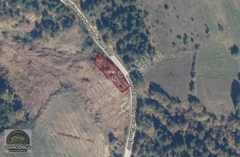 Çamlıoğlu Gayrimenkul'den - Pelitçik Köyünde - 617,27 M2 Tarla