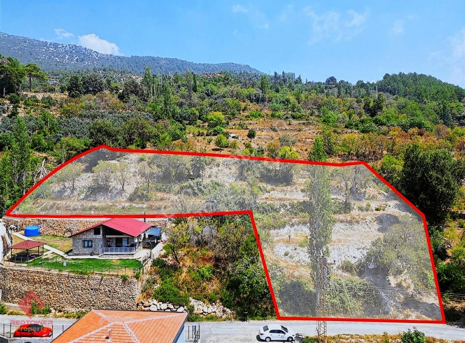 Bademağacı Mahallesinde Alanya Ve Deniz Manzaralı Tarla