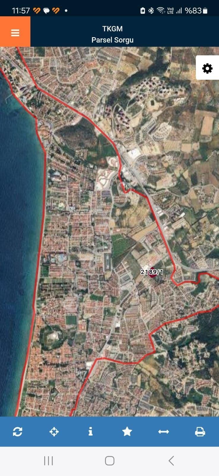 Kuşadası Hacıfeyzullah'da 10 Dönüm Villa İmarlı Manzaralı Arsa