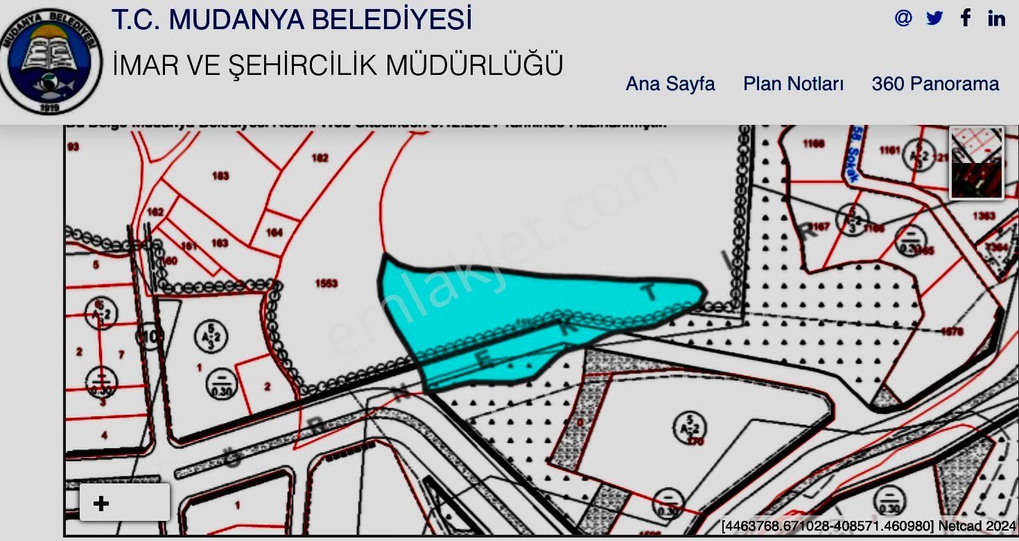 Bademlide Villalara Sınır Planda 30 Metre Yola Cepheli 7.200 M2