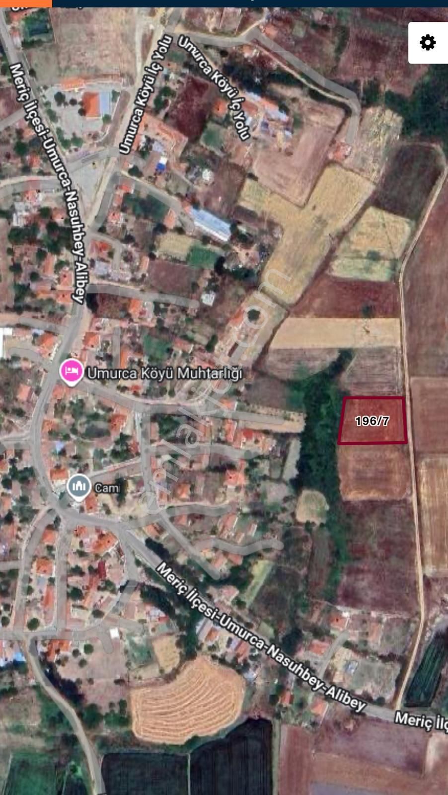 🏡 Edirne Meriç Umurca Köyü’nde İmarlı, Yola Cepheli Arsa! ⚡