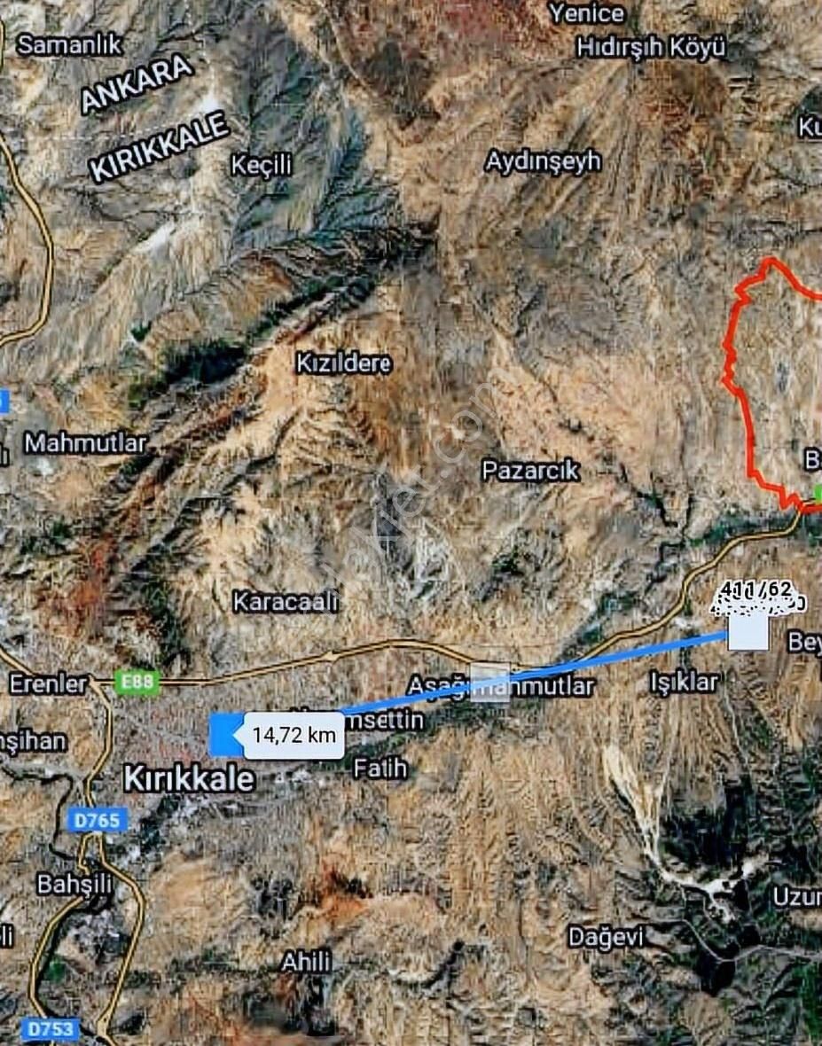 Deha'dan Kırıkkale Balışeyhde Satılık Tek Tapu Sanayi Arsası