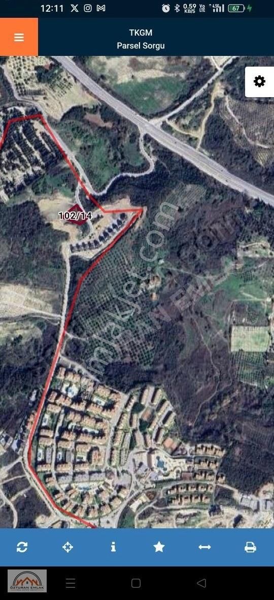 Söke'de Satılık 1400 M2 Net Arsa - Görsel 2