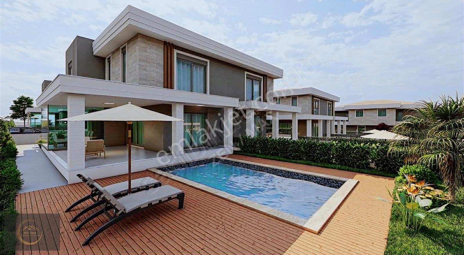 Evrensekide 4+1 Havuzlu Garajlı Satılık Lüks Villa - Görsel 11