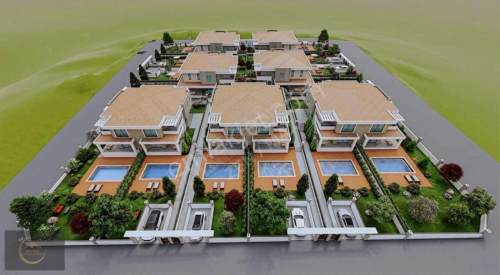 Evrensekide 4+1 Havuzlu Garajlı Satılık Lüks Villa - Görsel 12