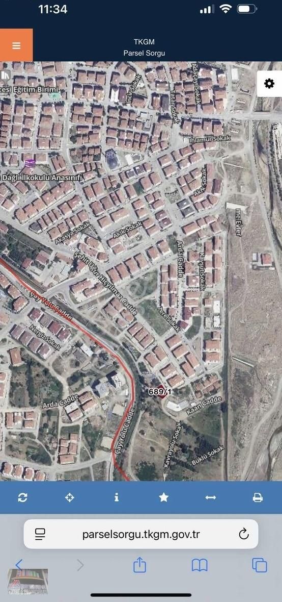 Buğday Pazarı Mahallesi 556 M2 7 Kat İmarlı Arsa