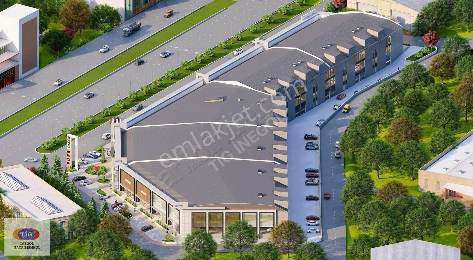 Tig'den Cadde Avm Projesinden Kiralık Mağazalar