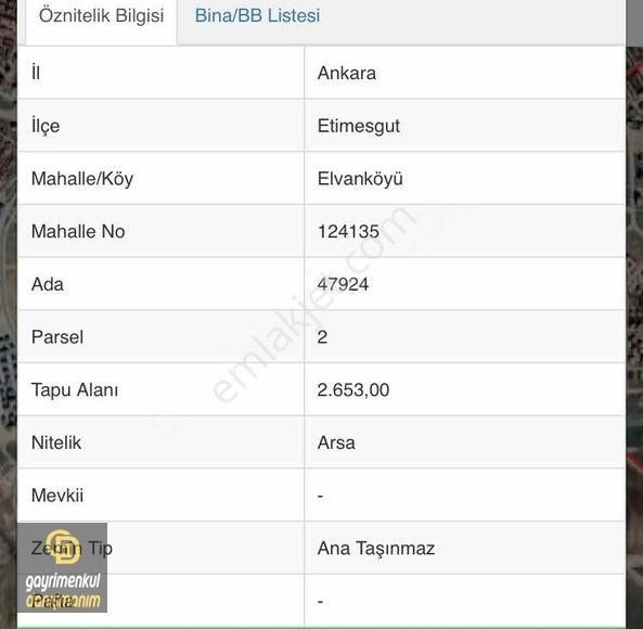 Gayrimenkul Danışmanım'dan Elvanköyde _2653m2 Tek Tapu Arsa