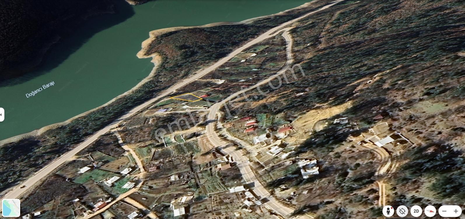 Bursa Osmangazi Tuzaklı Köyü'nde Satılık 870 M² Doğa Harikası - Görsel 11