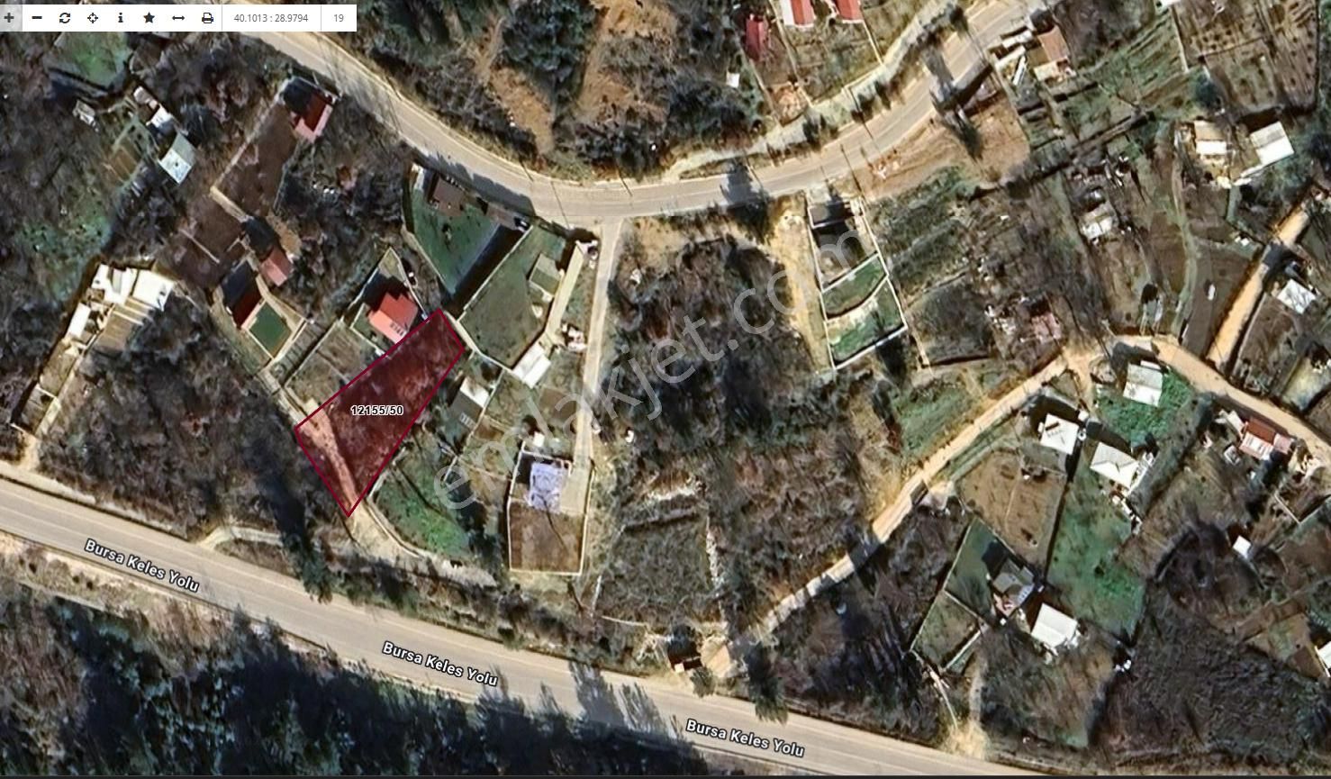 Bursa Osmangazi Tuzaklı Köyü'nde Satılık 870 M² Doğa Harikası - Görsel 3