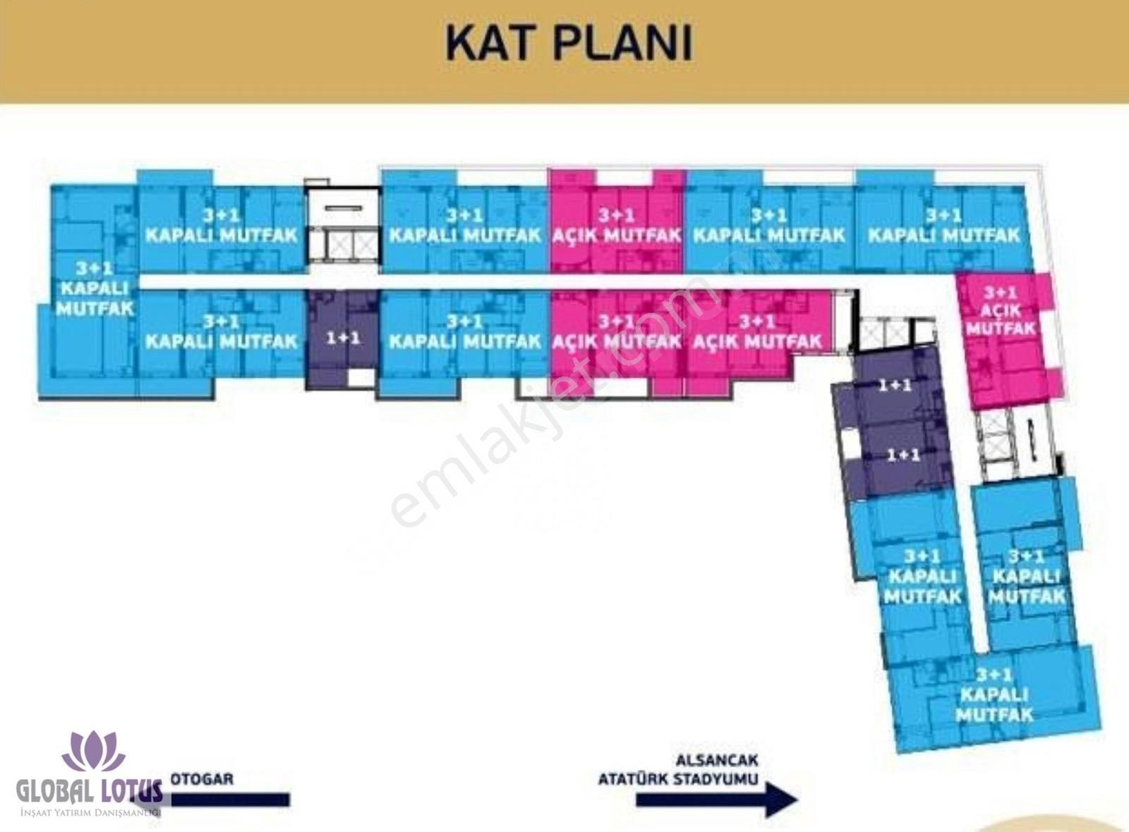 Nest Çamdibi Bornova Satılık 3+1 Daire - Görsel 15