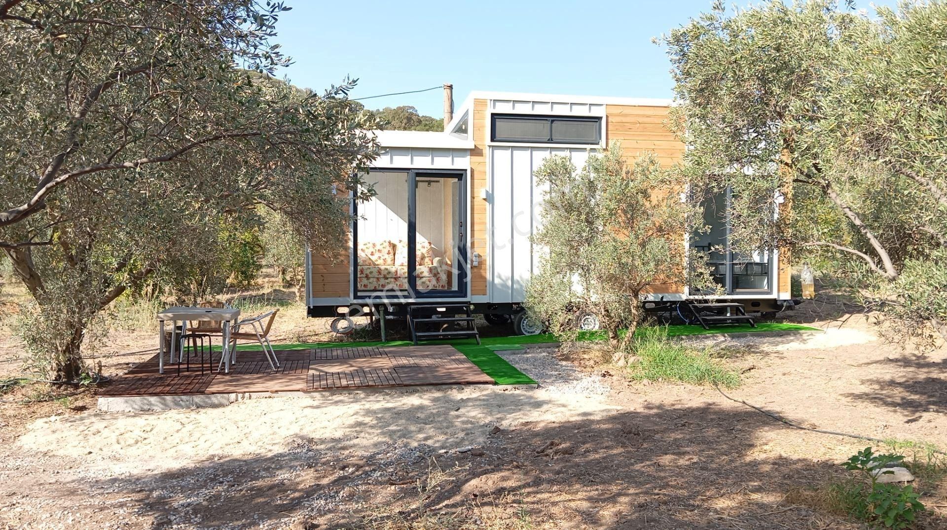 Bodrum, Ortakent Doğa İçinde Eşyalı Yıllık Kiralık 2+1 Müstakil Tiny House