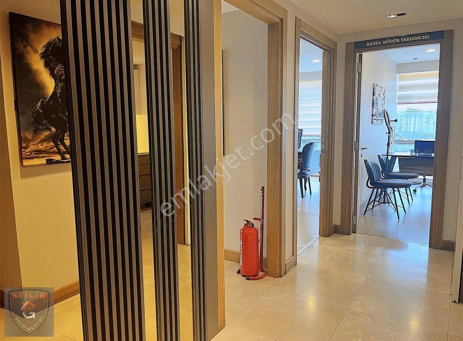 Skyport Residence'da Çok Şık Mobilyalı 2+1 Ofis