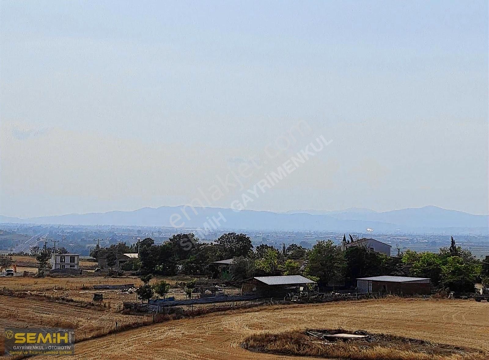 Semih'den Ebeköyde Köye 200 Metre Şehir Köy Manzaralı Arazi - Görsel 14