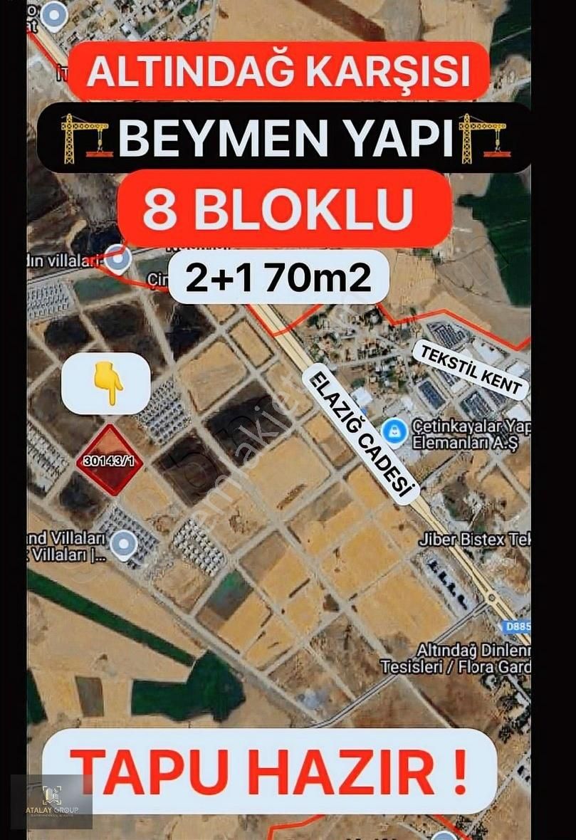 Atalay Gayrimenkulden Fırsat Beymen Yapı 2+1 Tapu Hazır!