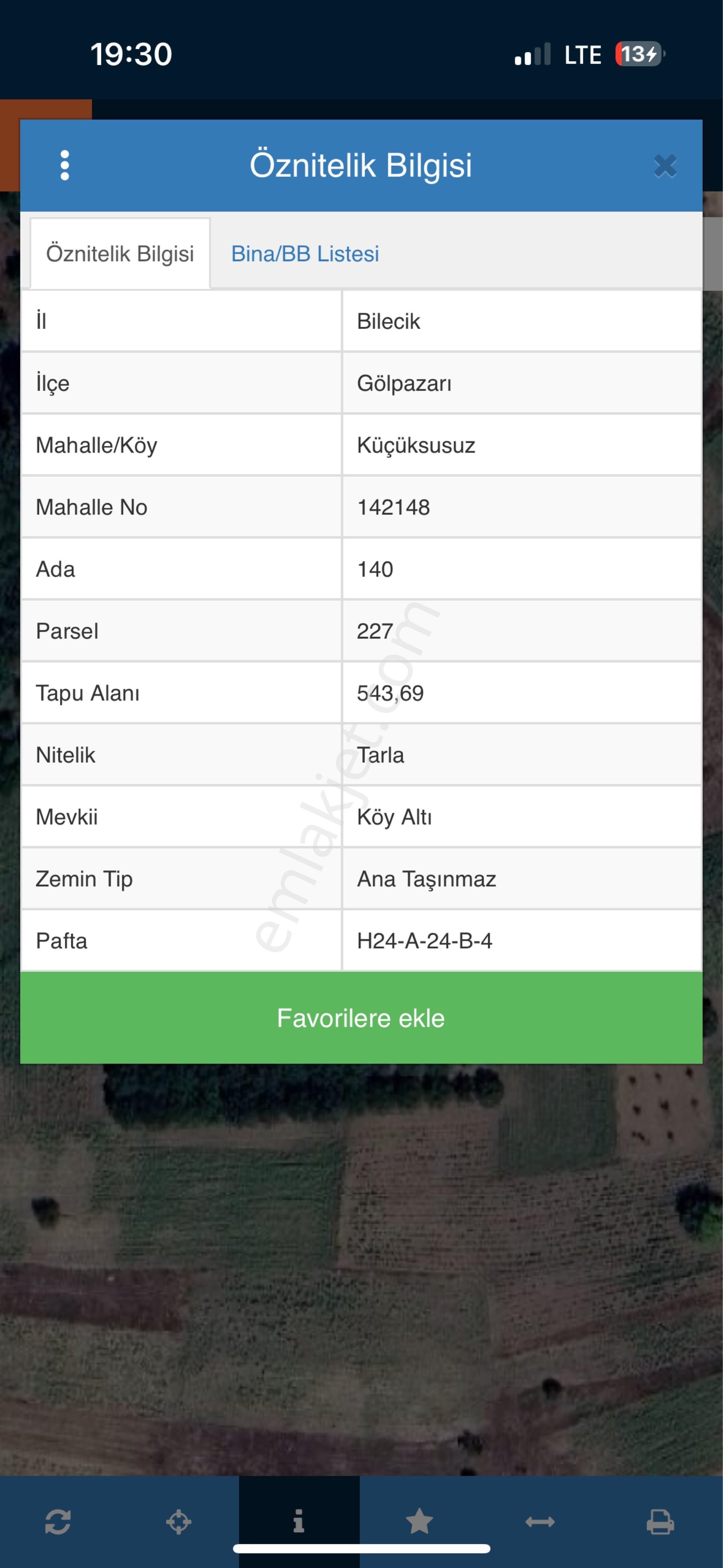 Bilecik Gölpazarı Küçüksusuz Köyünde Harika Köyün Dininde Fırsat Arazi