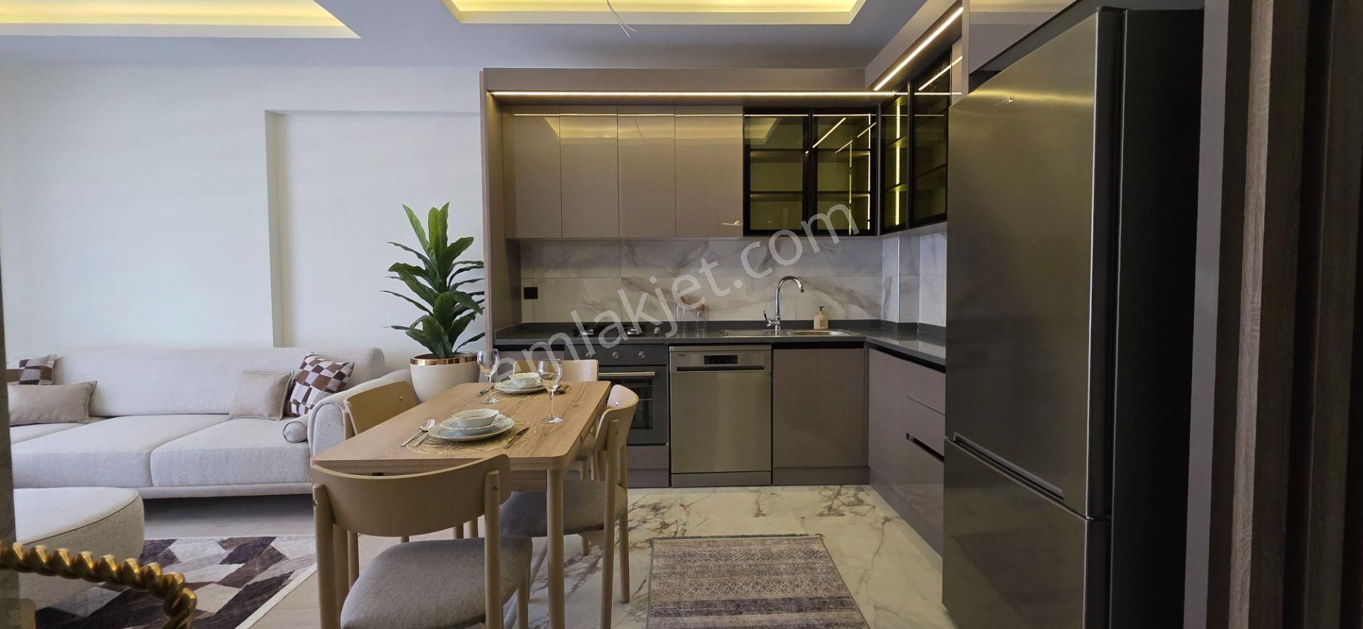 Royal Emlaktan Mersin Erdemli Tömük Mah Deniz Manzaralı Satılık 1+1 Sıfır Yazlık Daire - Görsel 9