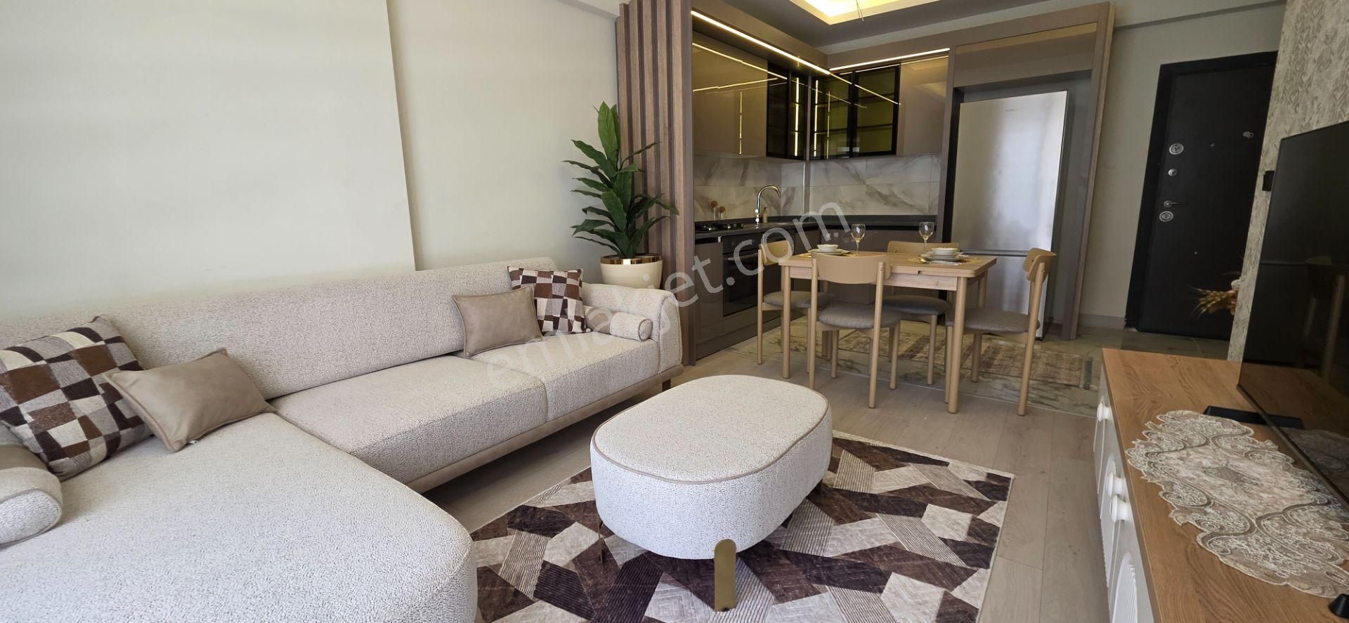 Royal Emlaktan Mersin Erdemli Tömük Mah Deniz Manzaralı Satılık 1+1 Sıfır Yazlık Daire - Görsel 16