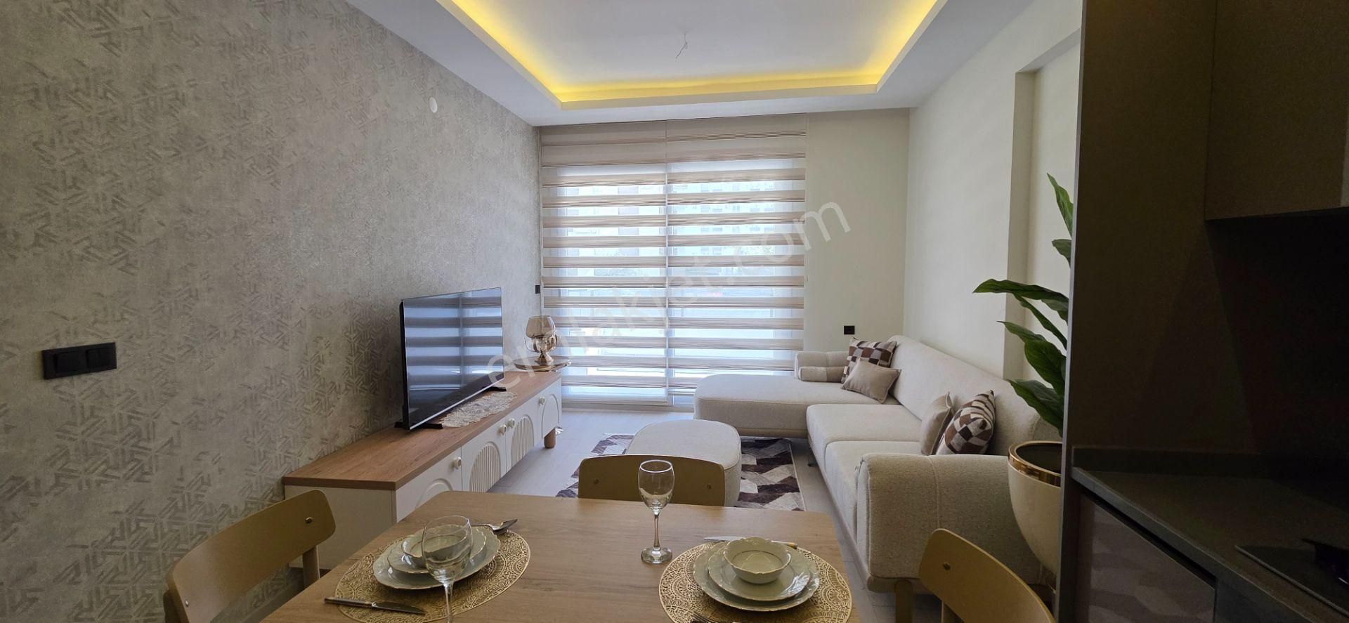 Royal Emlaktan Mersin Erdemli Tömük Mah Deniz Manzaralı Satılık 1+1 Sıfır Yazlık Daire - Görsel 6