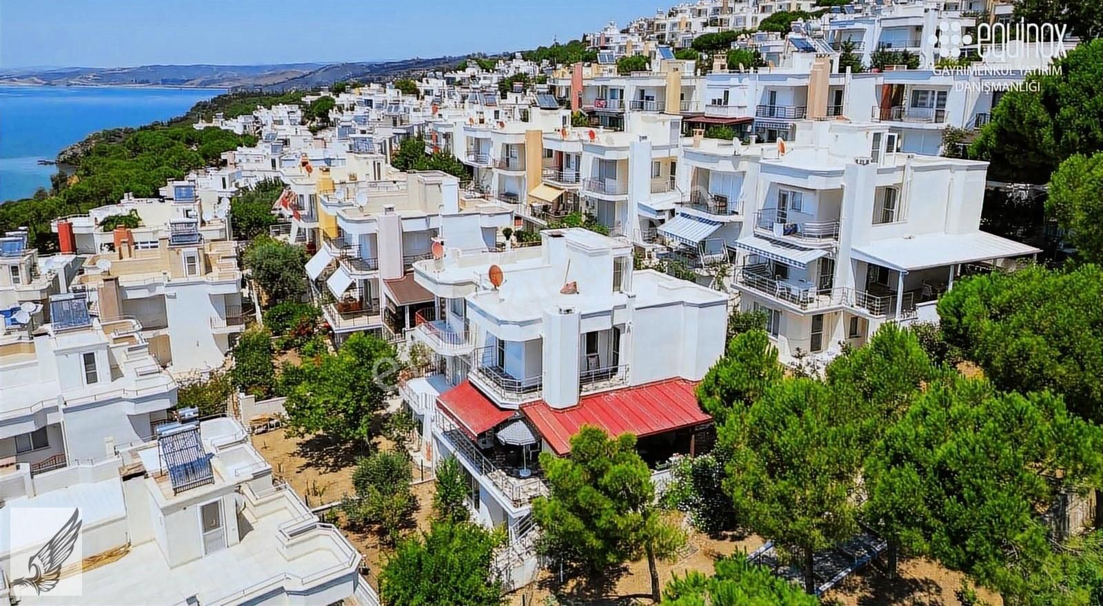 Seferihisar Banksis Sitesinde Full Deniz Manzaralı 4+2 Villa - Görsel 28