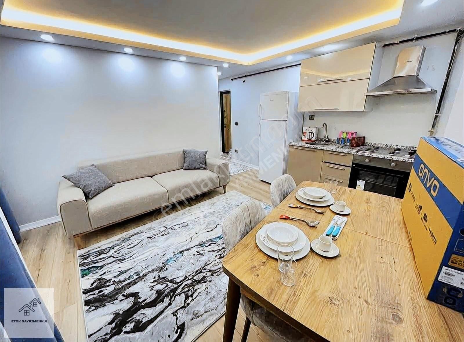Etok'dan Full Eşyalı 2+1 Ara Kat Asansörlü Mecidiyeköy 9dk