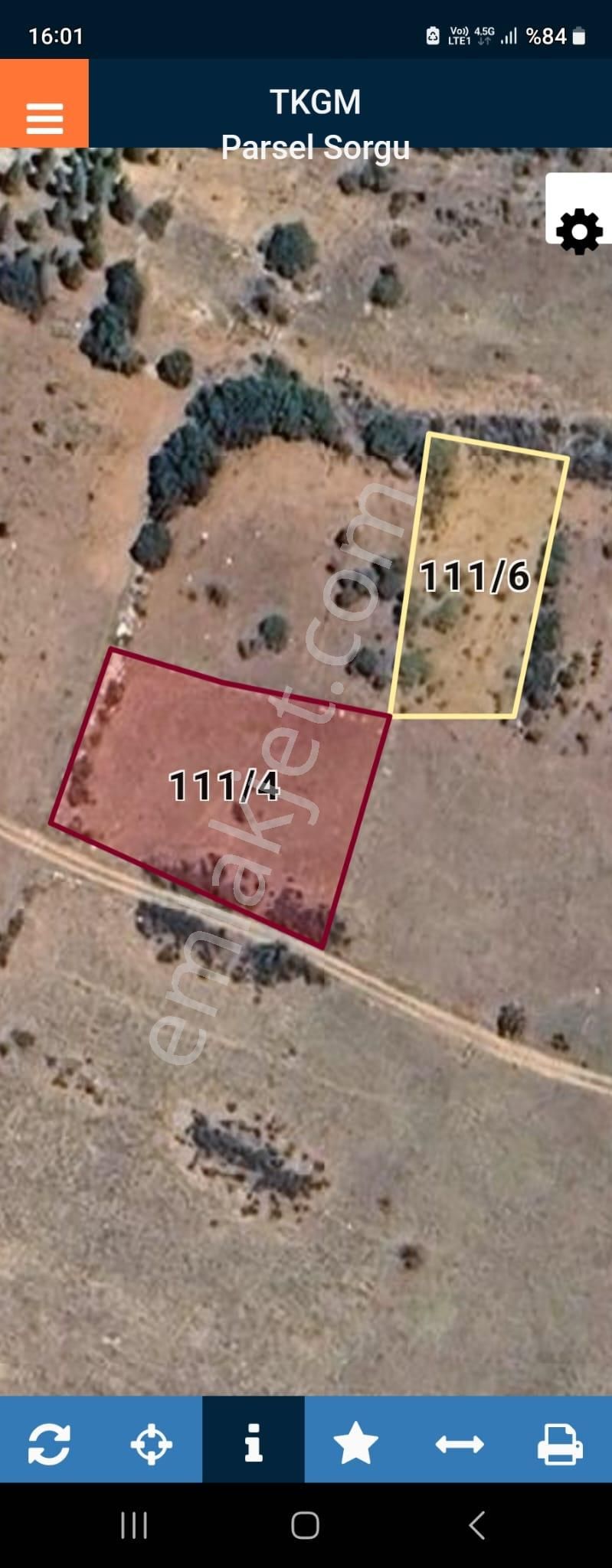 Elmalı Müren Mahallesin'de Satılık Arazi