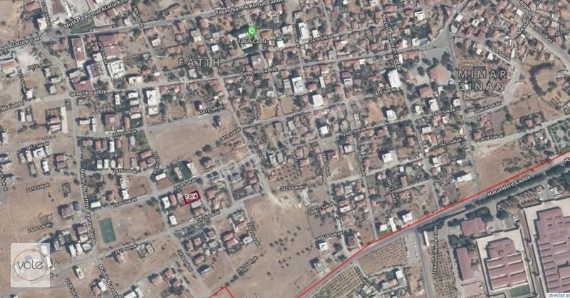 Aliağa, Helvacı Merkezde, Süper Konum 383m2, 3 Kat İmarlı Arsa!