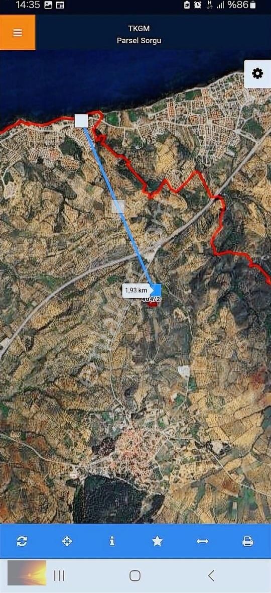 Burhaniye Pelitköy'de Yatırımlık Deniz Manzaralı Zeytinlik - Görsel 7