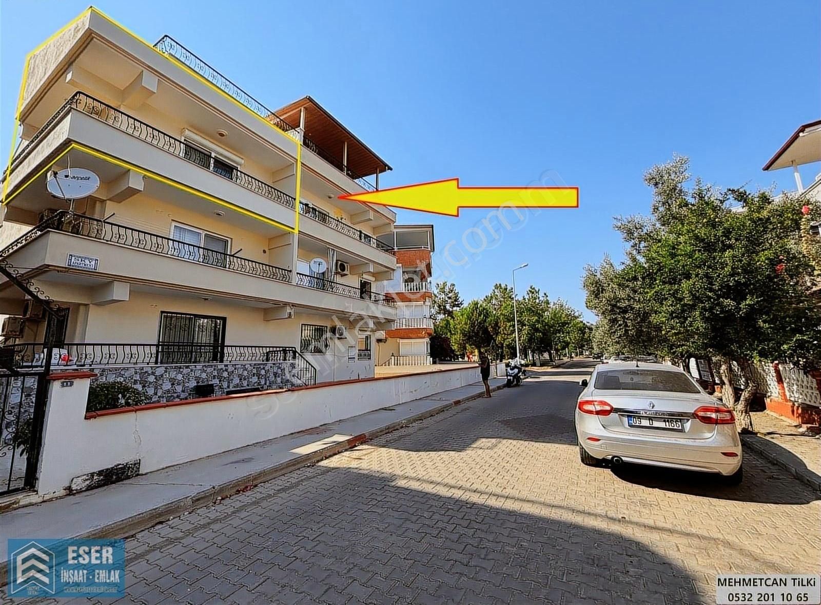 Çamlıkta Satılık Denize Yakın 3+1 Eşyalı Geniş Teraslı Dubleks