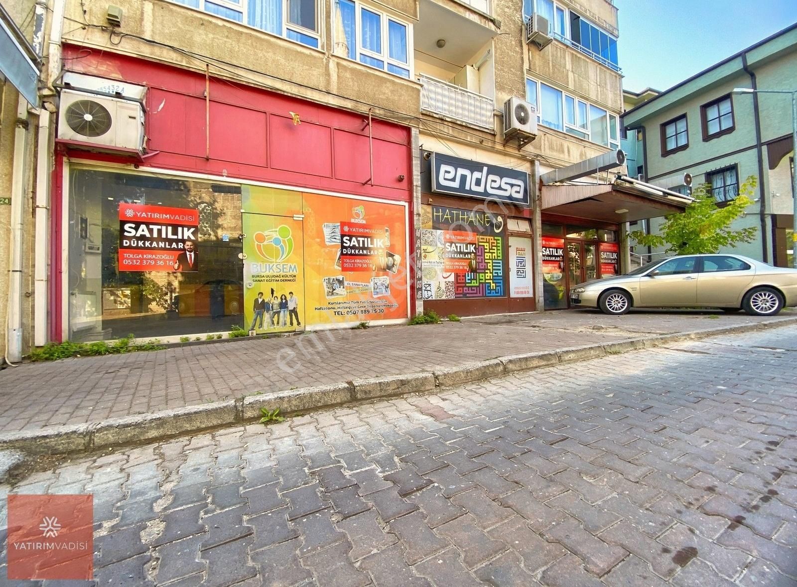 Altıparmak Kaymakamlık Arkası Asma Katlı 150m2 Kiralık İş Yeri