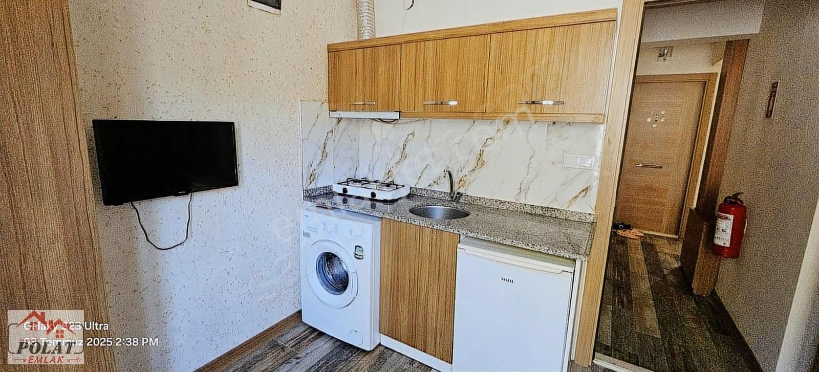Burdur Polat Emlak'tan Eşyalı Kiralık Apart Daire(1+0)