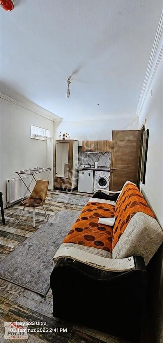 Burdur Polat Emlak'tan Eşyalı Kiralık Apart Daire(1+0) Bodrum