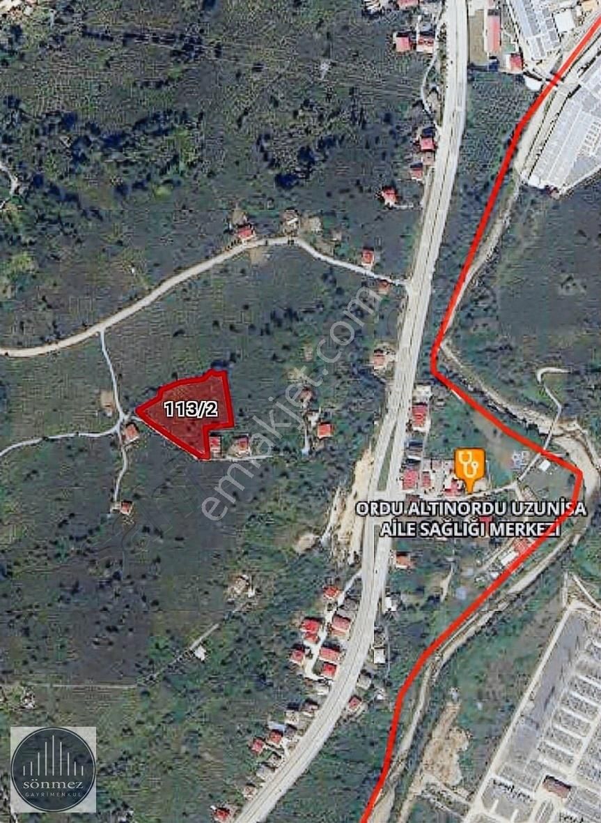 Sönmezden Kökenli Mah. 1.520m² Yola Cepheli Satılık İfrazlı Arsa