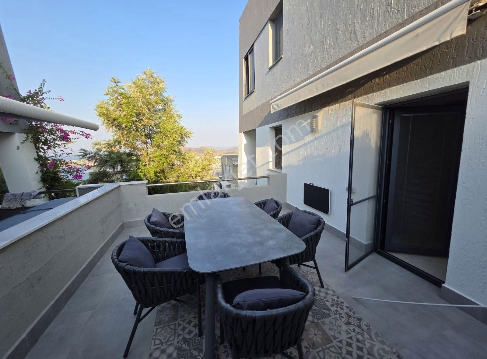 Bodrum Gündoğan Butik Site İçinde Deniz Manzaralı Bahçe Dubleks - Görsel 6