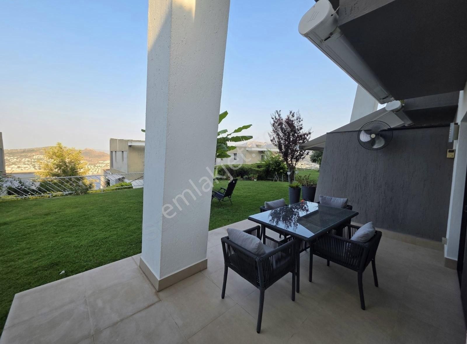 Bodrum Gündoğan Butik Site İçinde Deniz Manzaralı Bahçe Dubleks - Görsel 9