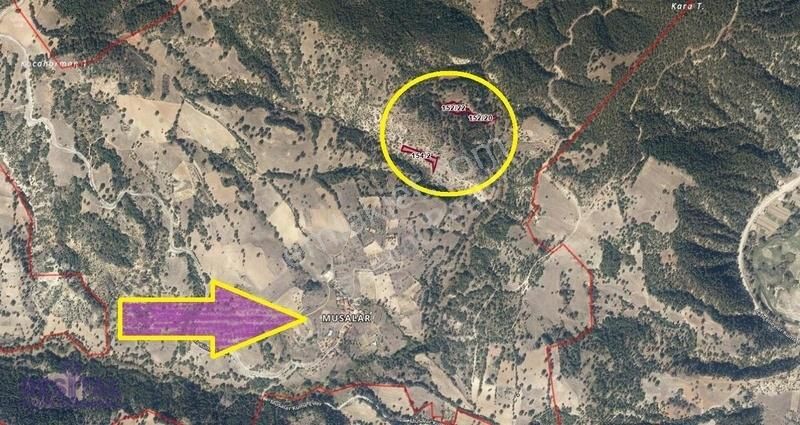 Emet Musalar' Da Satılık 3 Parça Yatırımlık Arazi