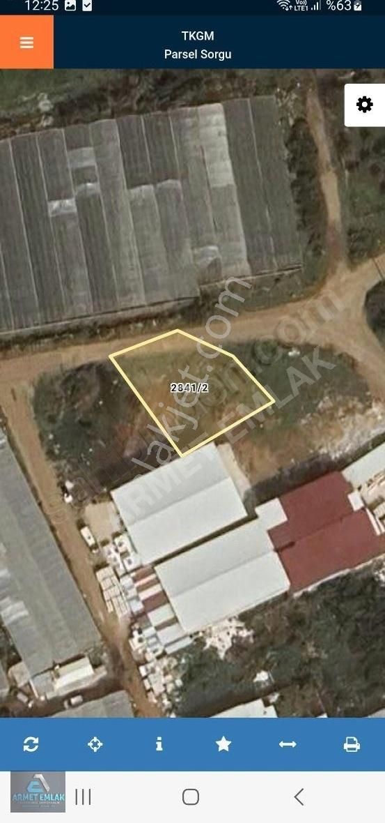 Satılık Antalya Varsak'ta 539 M2 Ticari İmarlı 15*25 Köşe Arsa - Görsel 4