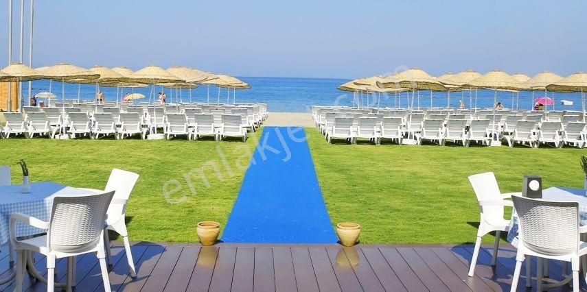 Deniz Manzaralı Havuzlu Sıtede Esyalı Yazlık - Görsel 19