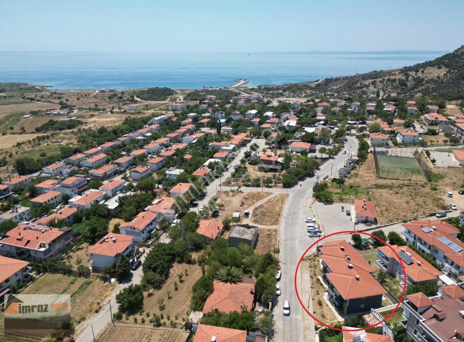 İmroz Emlak'tan Uğurlu Köyünde 1+1 Full Eşyalı Yazlık Daire