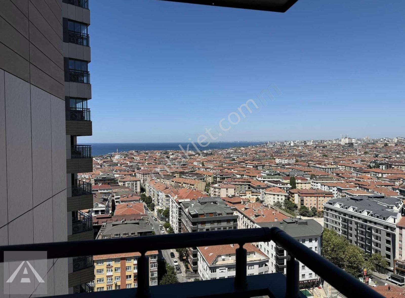 Nidaparkta 13. Katta Deniz Manzaralı Geniş Balkonlu Boş 2+1 - Görsel 9