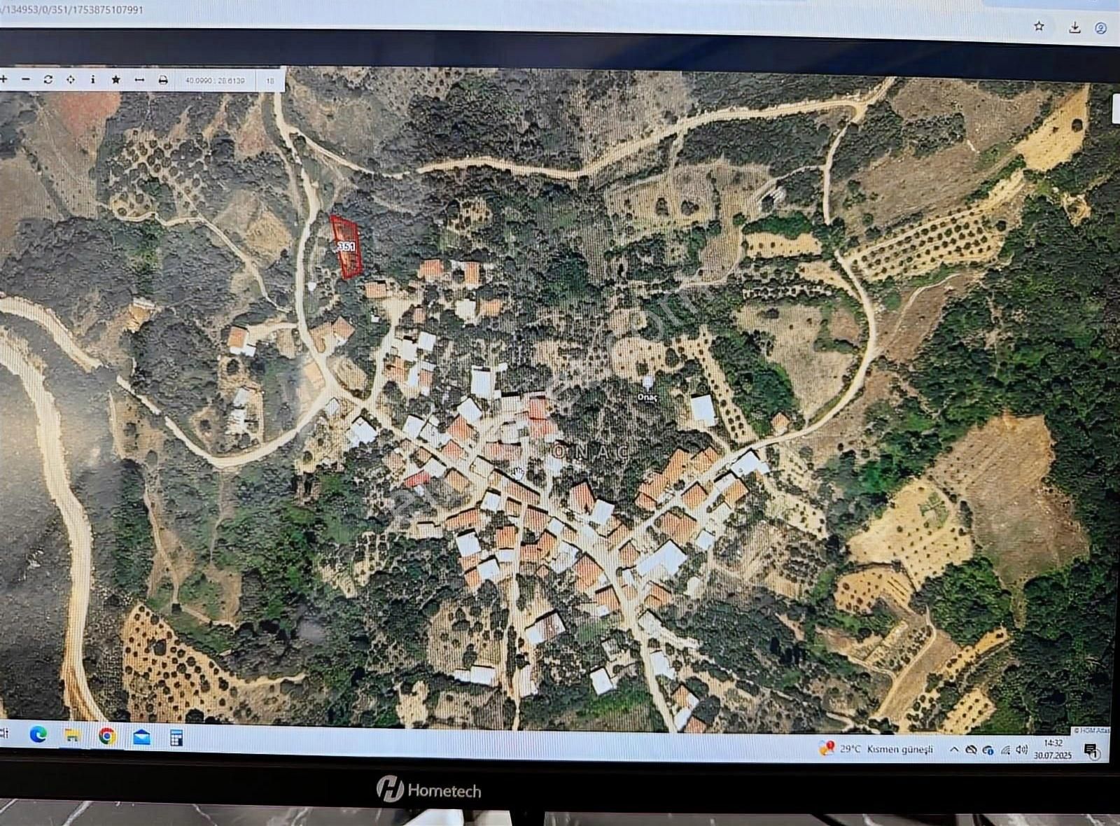 Bursa Kemalpaşa Onaç Mahallesinde Satılık Köy İçi İmarlı Arsa