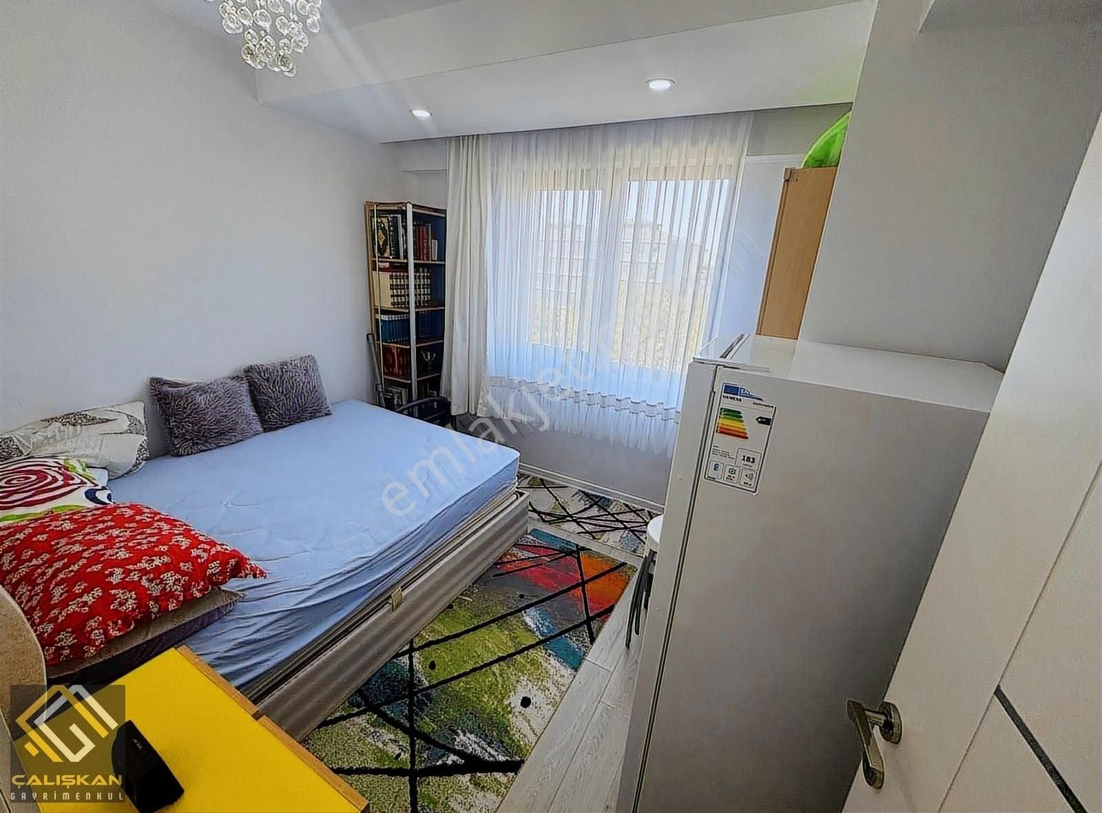 Cepheleri Açık, Geniş, Ferah, Kilerli, Ebeveyn Banyolu Daire - Görsel 10