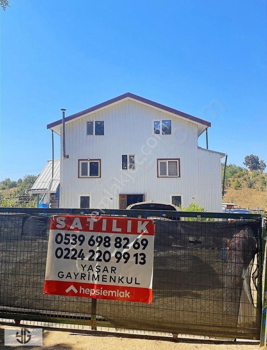 Yenişehir Kızılhisar Köyün'de Satılık Tarla İçin'de 3 Katlı Ev - Görsel 5