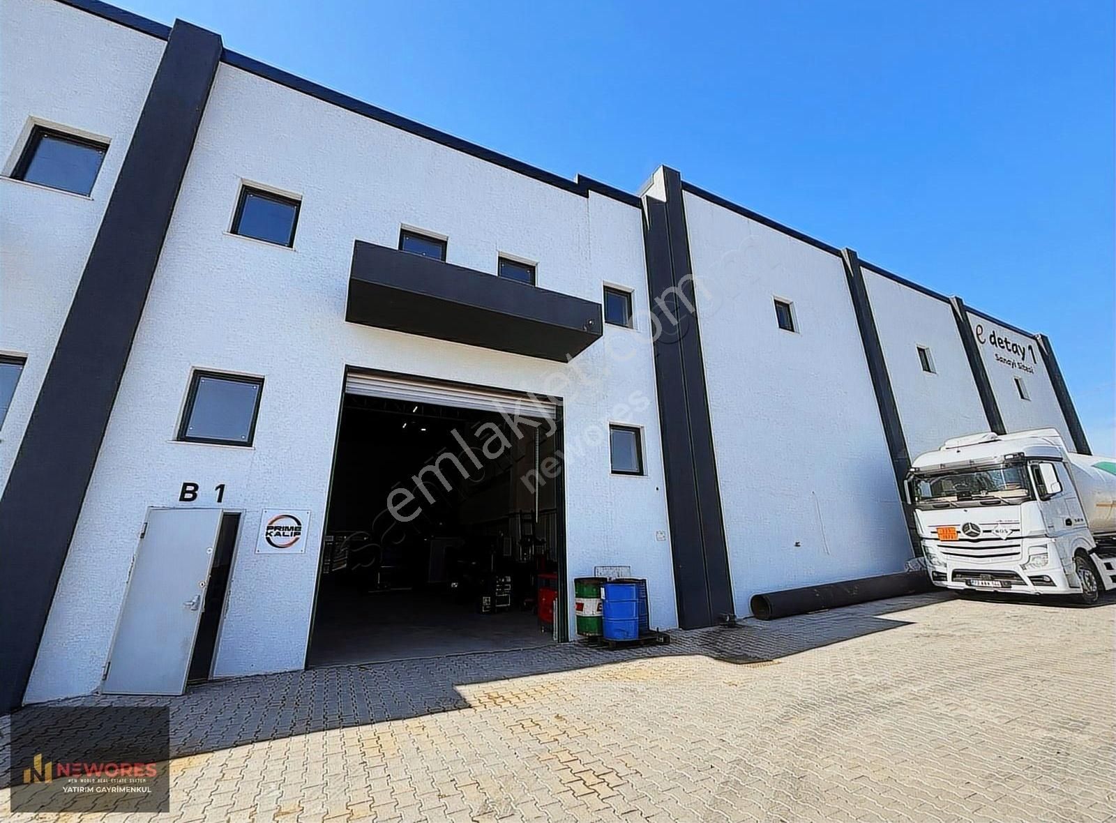 Newores Gebze Pelitli E-detay Da 260m2 Zeminli Kiralık Atölye
